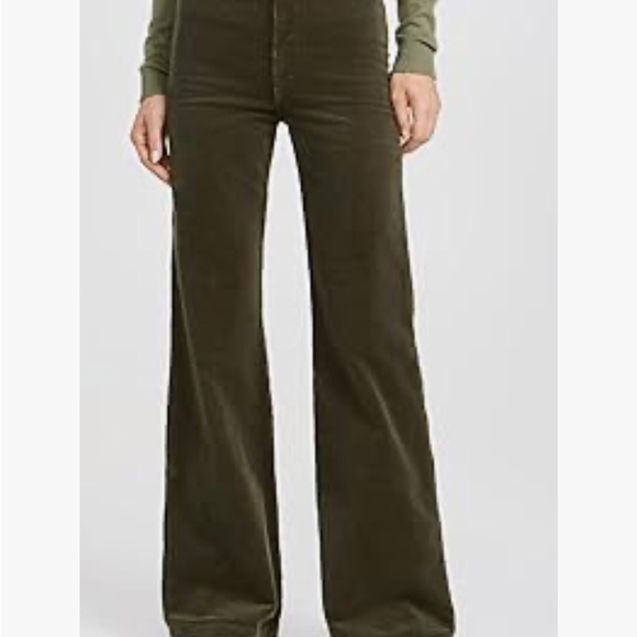 NWT ASKK NY Brighton Corduroy Wide Leg Pants Size 24 - Picture 3 of 8